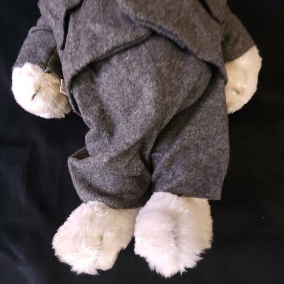 Vintage Snoopy Peanuts Plush Toy 1968 20” Tall W/ Business Suit Tie & Chain Rare - Picture 7 of 15